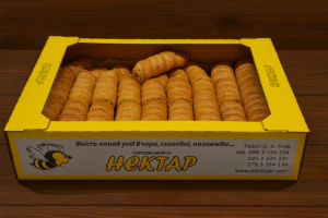 Трубочка ірис-вершки